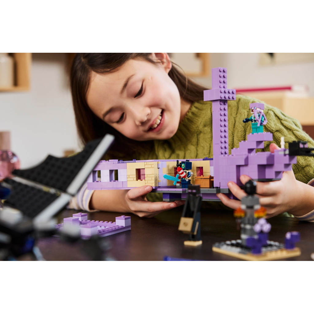 Конструктор LEGO Minecraft Дракон Енду і Корабель Краю (21264) - зображення 10