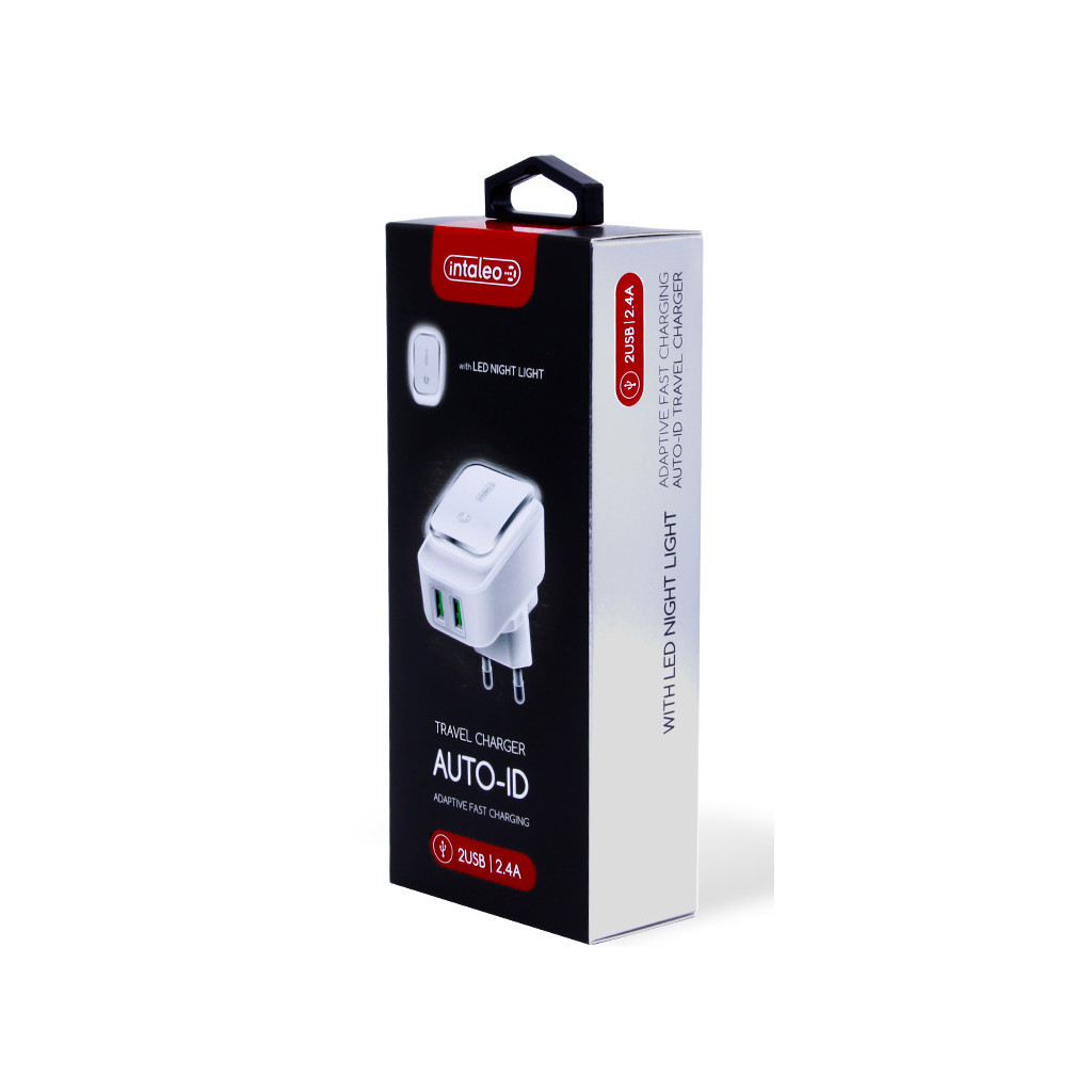 Зарядний пристрій Intaleo TCL242 (2USB2.4A) (white) (1283126481130) - зображення 2