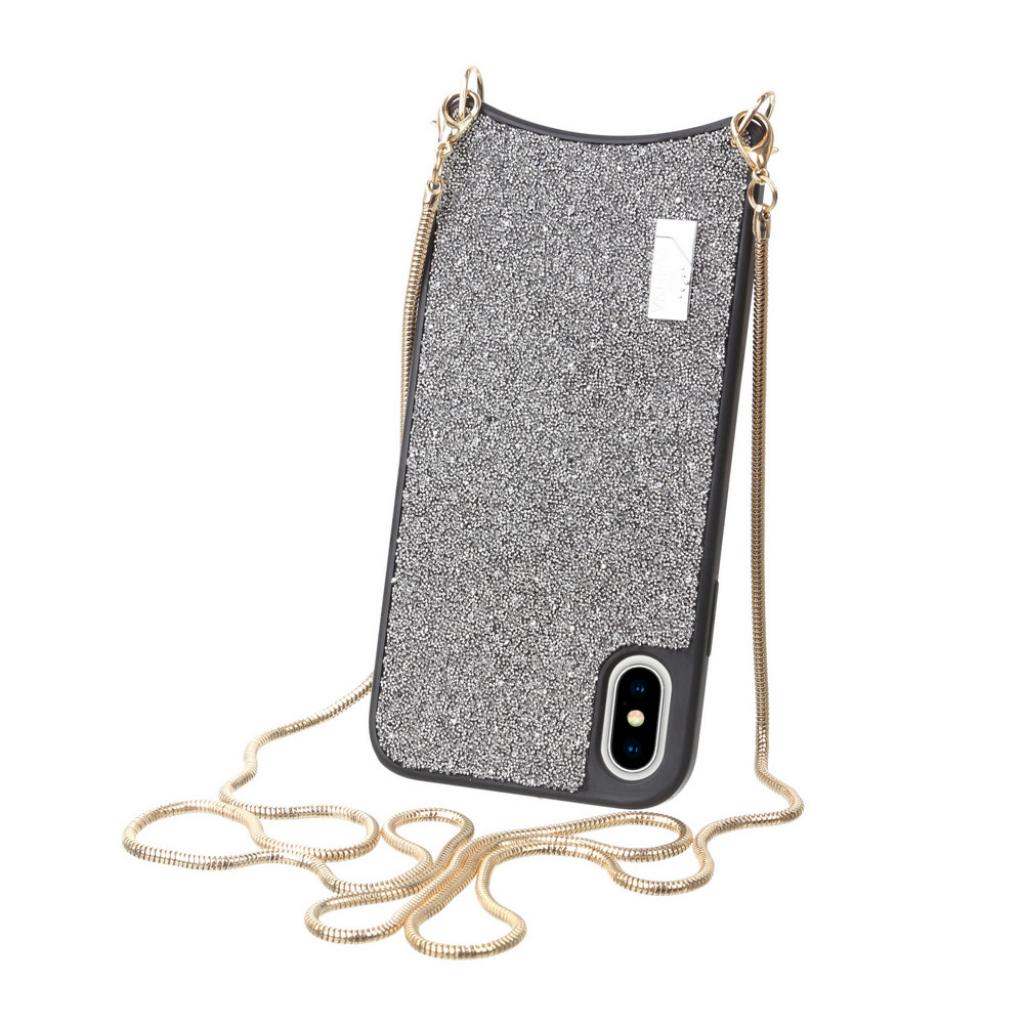 Чохол до мобільного телефона BeCover Glitter Apple iPhone X/Xs Silver (703644) - зображення 1