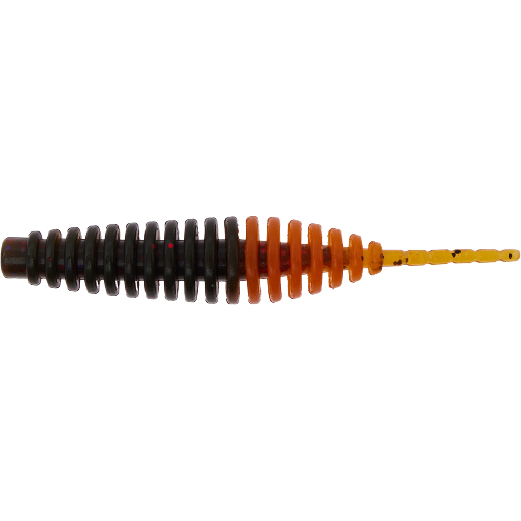 Силікон рибальський FishUP Tanta 2" 244 - Pumpkin Brown/Orang (9шт/уп) (1864.01.14) - изображение 1