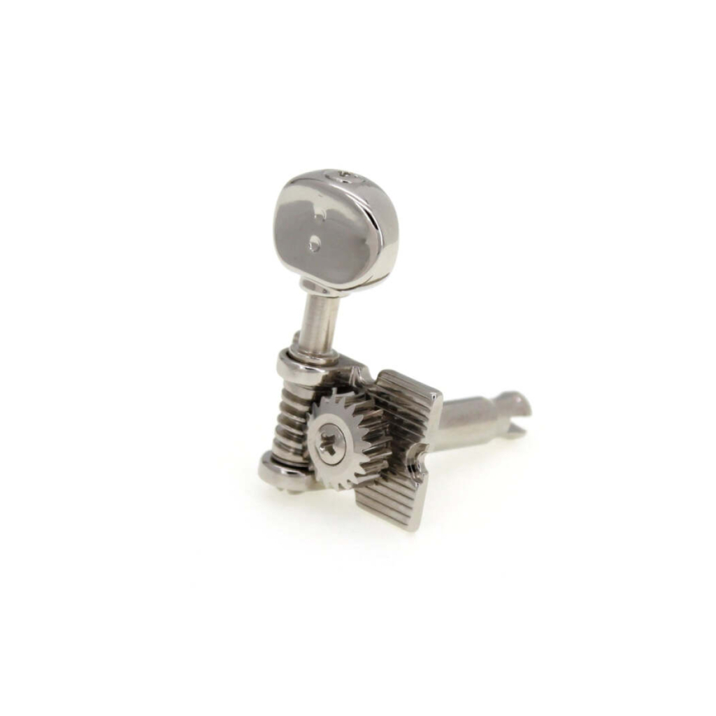 Кілки для гітари Graph Tech PRN-4624-N0 Ratio Electric 6-in-line Waffle, Vin. Nickel (235516) - зображення 3
