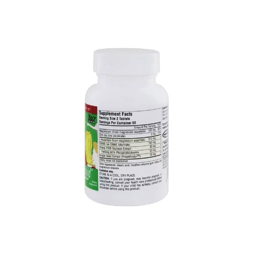 Вітамінно-мінеральний комплекс Source Naturals Комплекс Уважна Дитина, Attentive Child, 120 таблеток (SN1947) - зображення 2