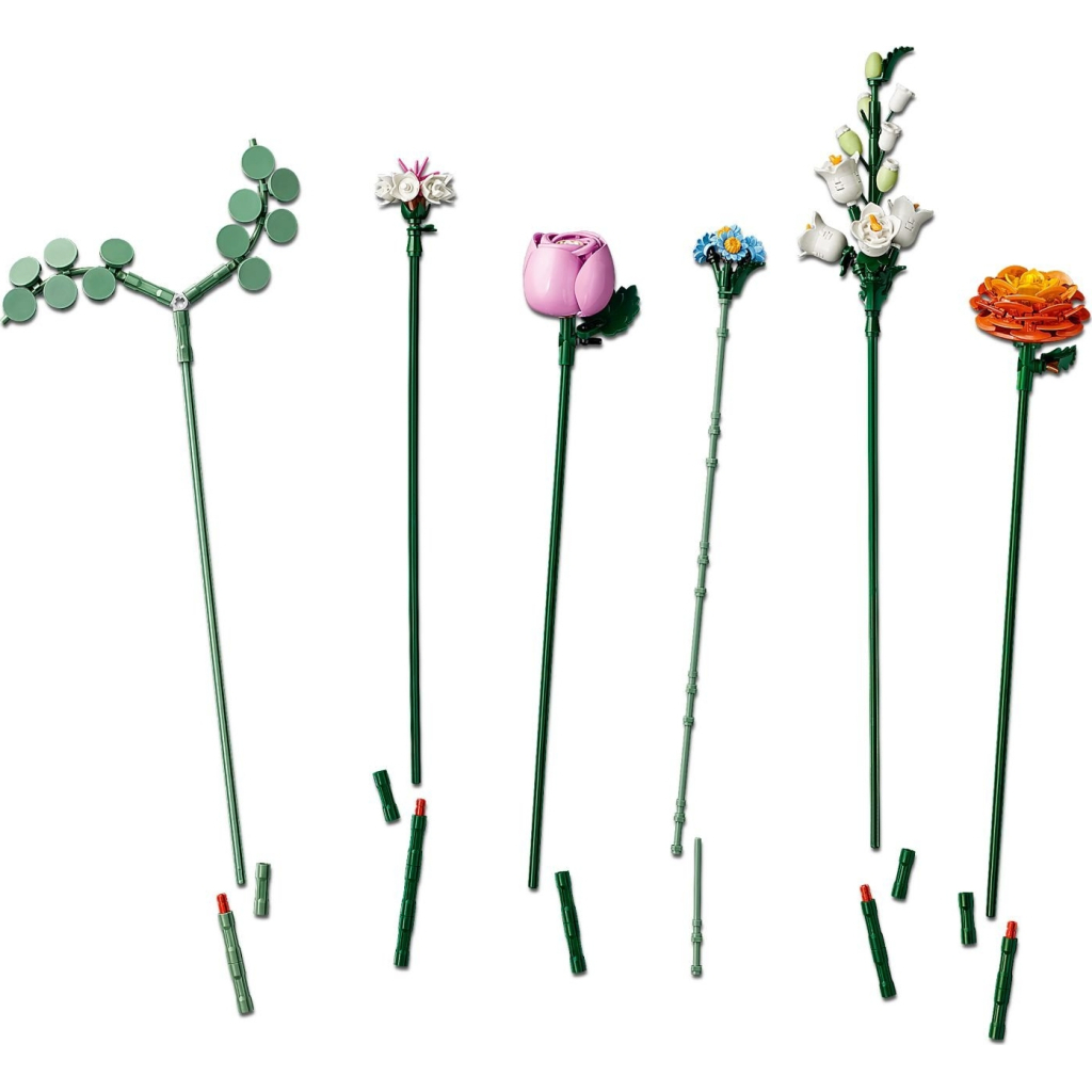 Конструктор LEGO Botanicals Милий рожевий букет квітів (10342) - зображення 6