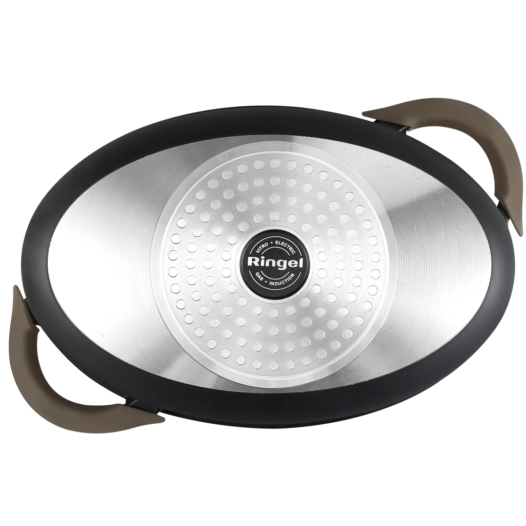 Гусятниця Ringel Ростер Meyer 40 x 27 x 18.5 см 8.4 л з кришкою (RG-2129-39) - изображение 4
