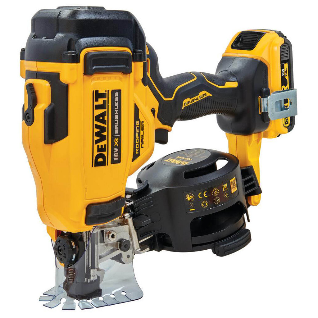 Цвяхозабивач DeWALT 18В XR Li-Ion 2x2Ah, 3.85 кг, TSTAK (DCN45RND2) - зображення 2