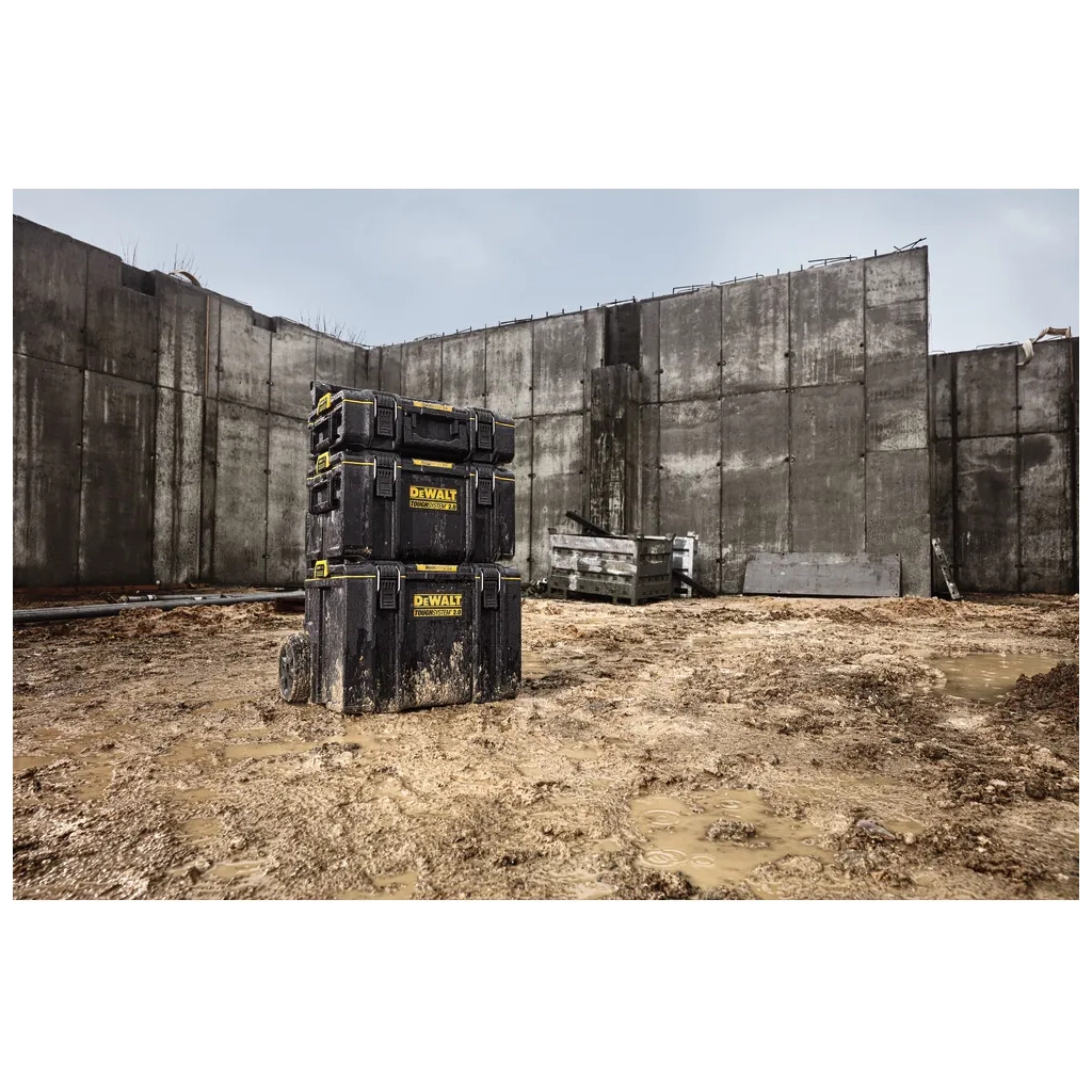 Ящик для інструментів DeWALT TOUGHSYSTEM 2.0 555х385х180 мм, з органайзером для дрібних д (DWST83293-1) - зображення 9