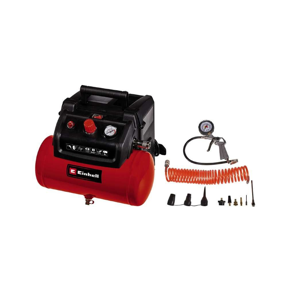 Компресор Einhell TC-AC 190/6/8 OF Set, 1200 Вт (4020650) - зображення 2