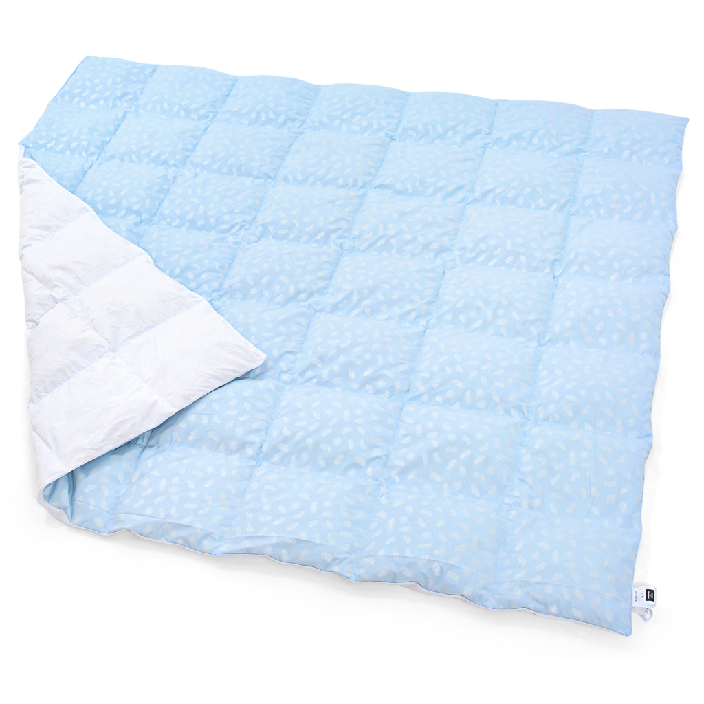 Ковдра MirSon пухова №1861 Bio-Blue 50% пух Зима + 200x220 (2200003014877) - зображення 3