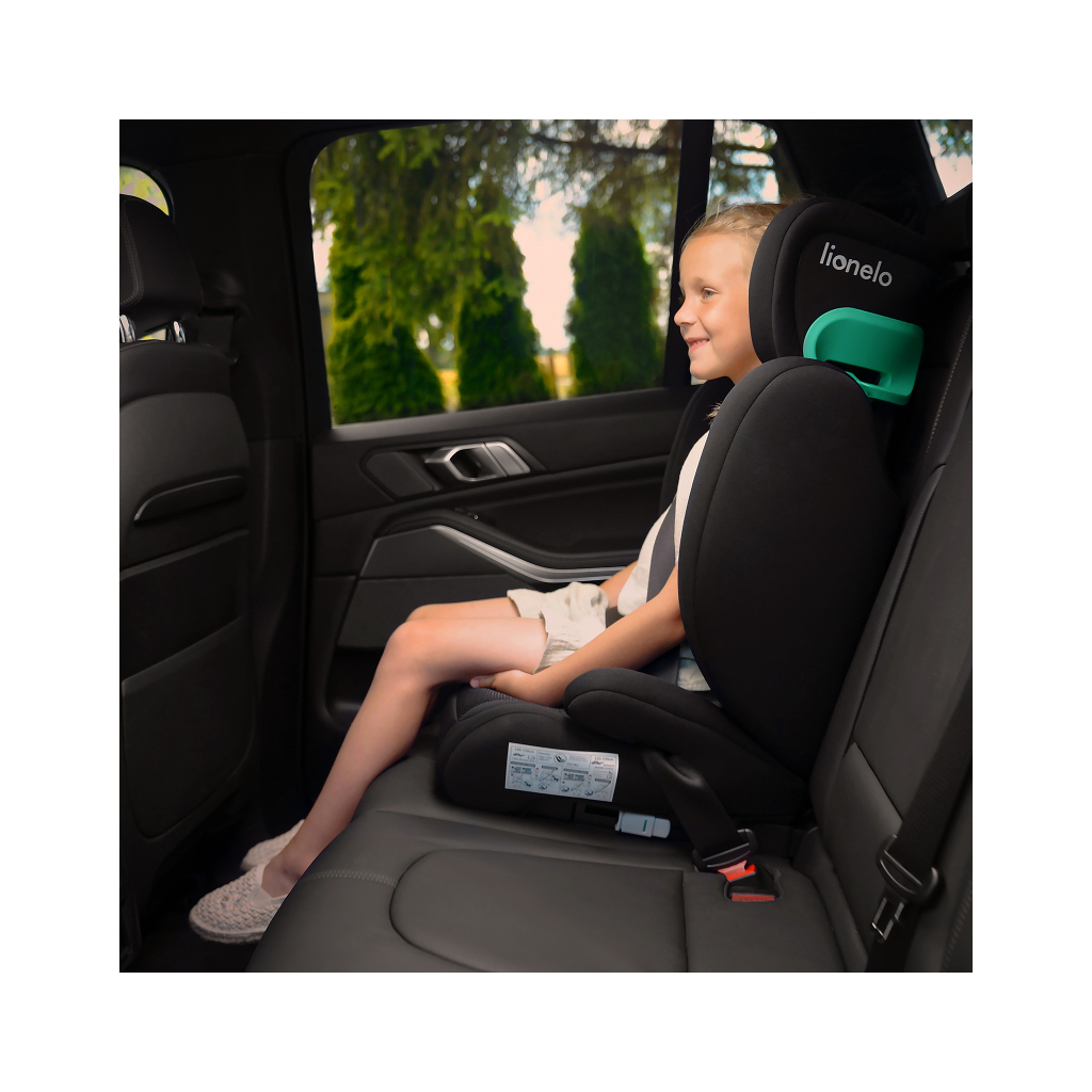 Автокрісло Lionelo Hugo I-Size Black Grey 15-36 кг (LO-HUGO I-SIZE BLACK GREY) - зображення 12