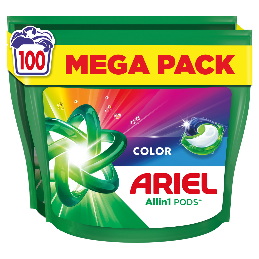 Капсули для прання Ariel Pods All-in-1 Color Для кольорового 100 шт. (8700216764179) - изображение 1