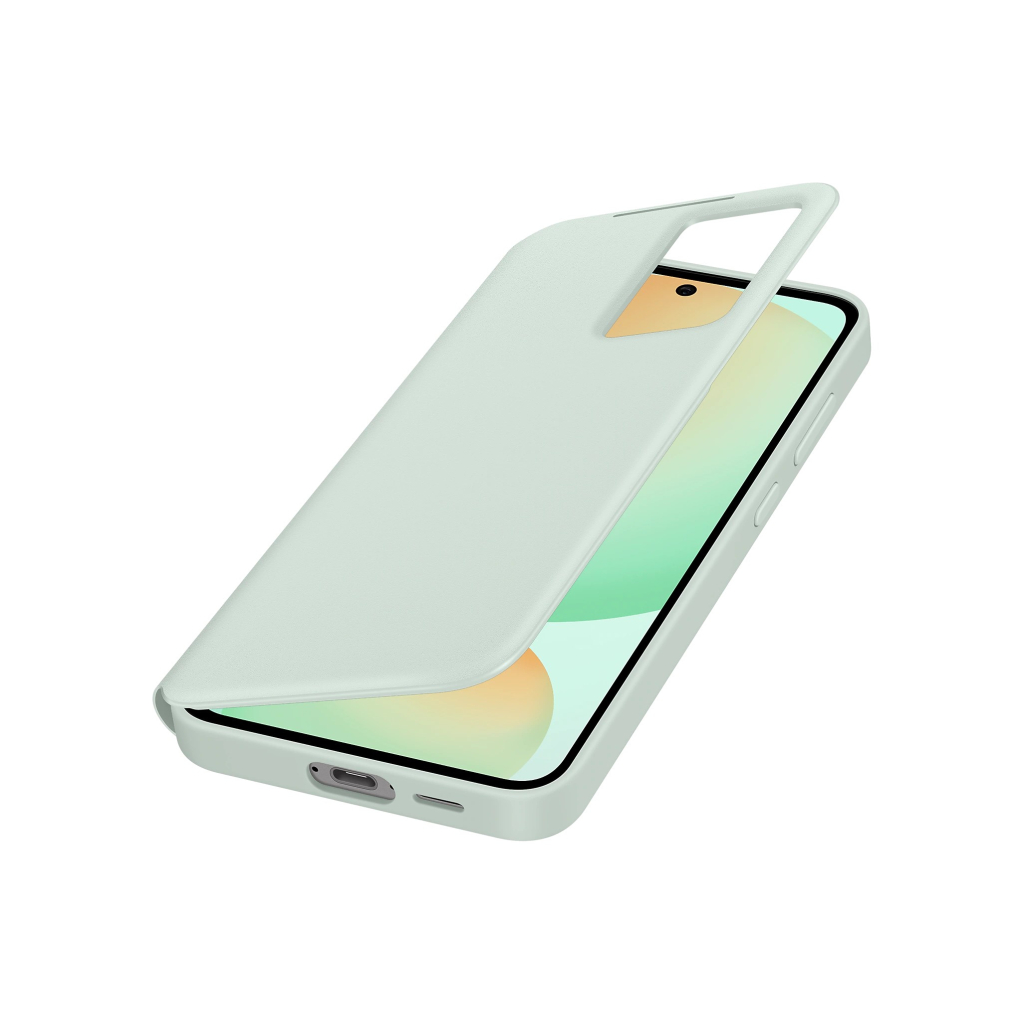 Чохол до мобільного телефона Samsung Galaxy S24 FE (S721) Smart View Wallet Case mint (EF-ZS721CMEGWW) - зображення 4