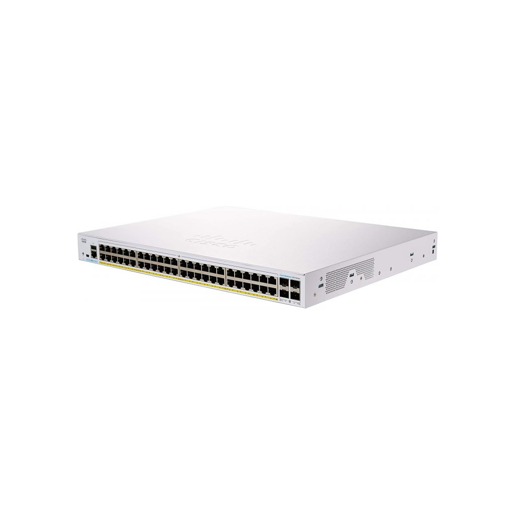 Комутатор мережевий Cisco CBS350-48T-4X-EU - зображення 1