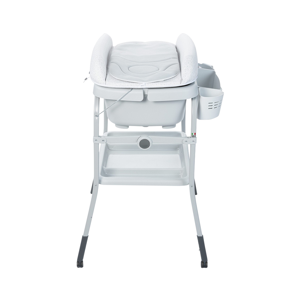 Ванночка Chicco з сповивальним столиком Cuddle & Bubble Сіро-білий (79348.39) - зображення 4