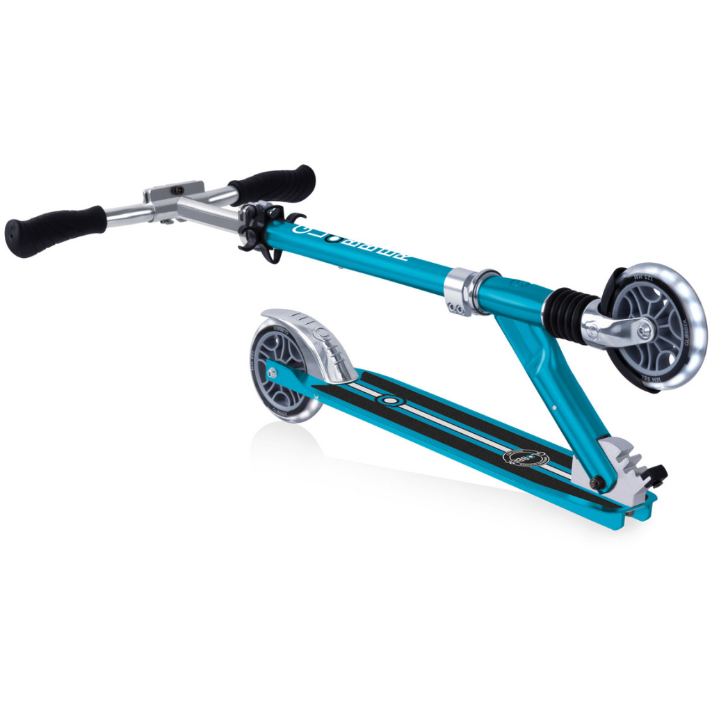 Самокат Globber Flow Element Comfort Lights колеса з підсвічуванням Блакитний (727-301) - зображення 10