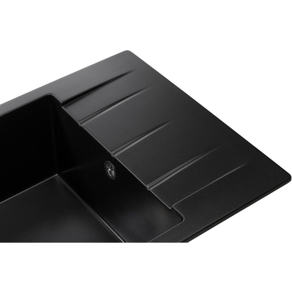 Мийка кухонна GRANADO LINARES black shine (gr0801) - зображення 3