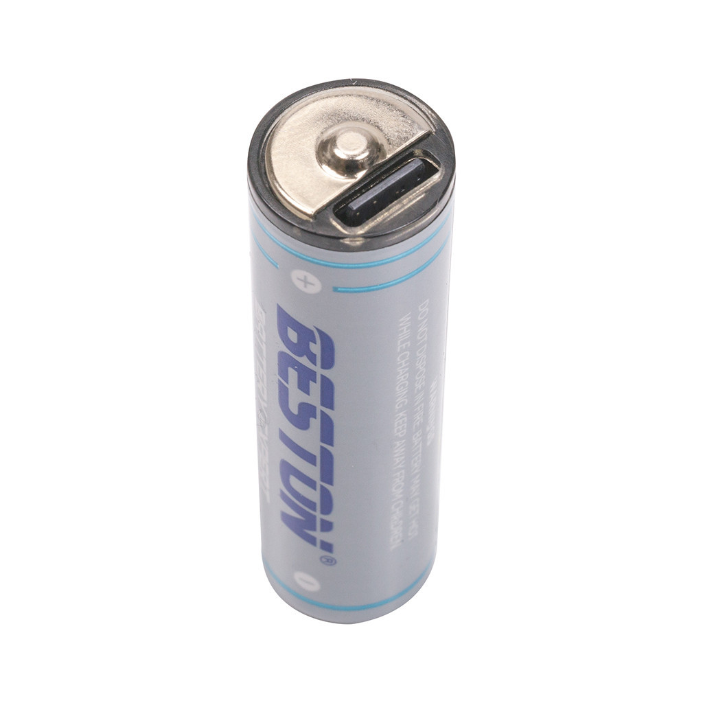 Акумулятор Beston AA USB Type-C 1460mAh 1.5V Li-ion * 4 (2AC-60/AA620265) - зображення 3
