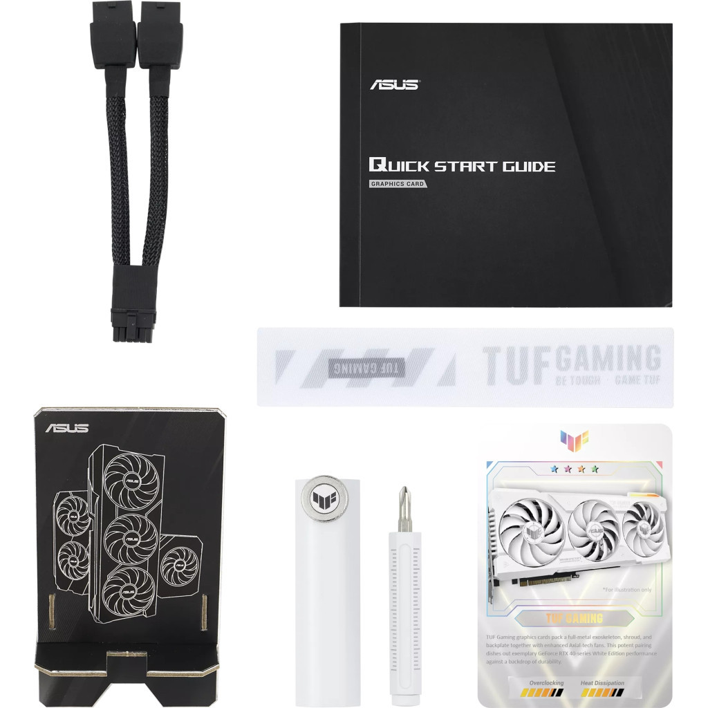Відеокарта ASUS GeForce RTX4070Ti SUPER 16Gb TUF OC WHITE GAMING (TUF-RTX4070TIS-O16G-WHITE-GAMING) - зображення 12