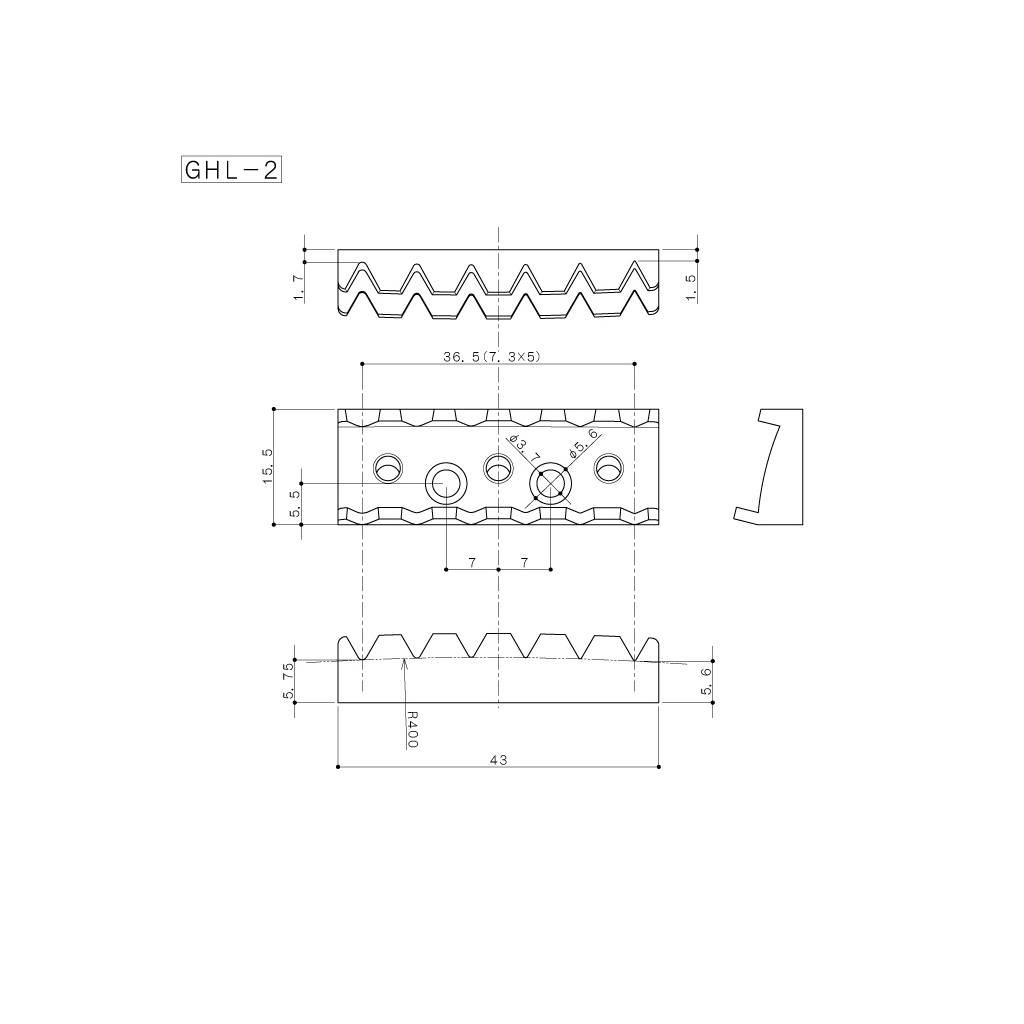 Поріжок для гітари Gotoh GHL-2 B - зображення 3