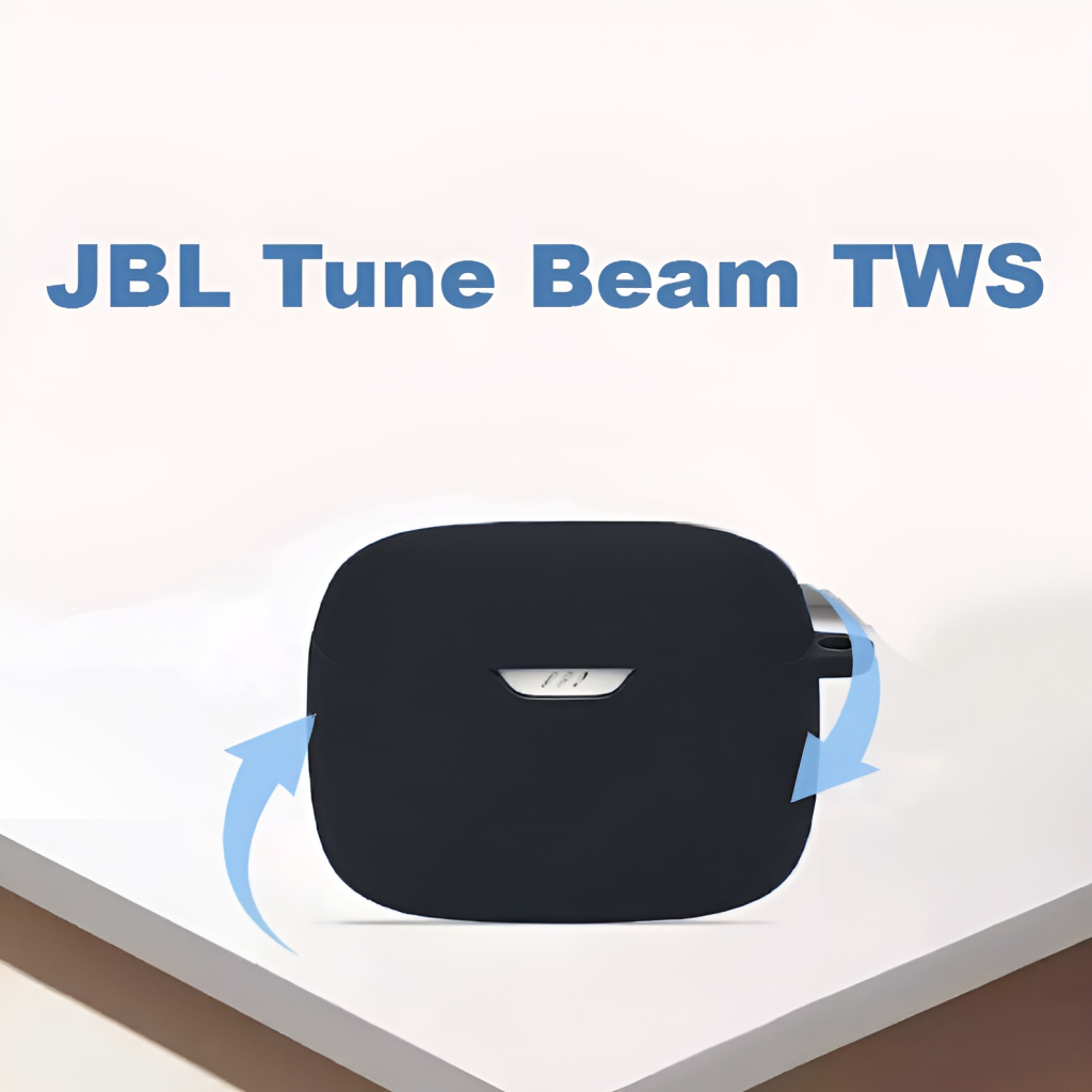 Чохол для навушників BeCover Silicon для JBL Tune Beam TWS Black (710187) - зображення 3