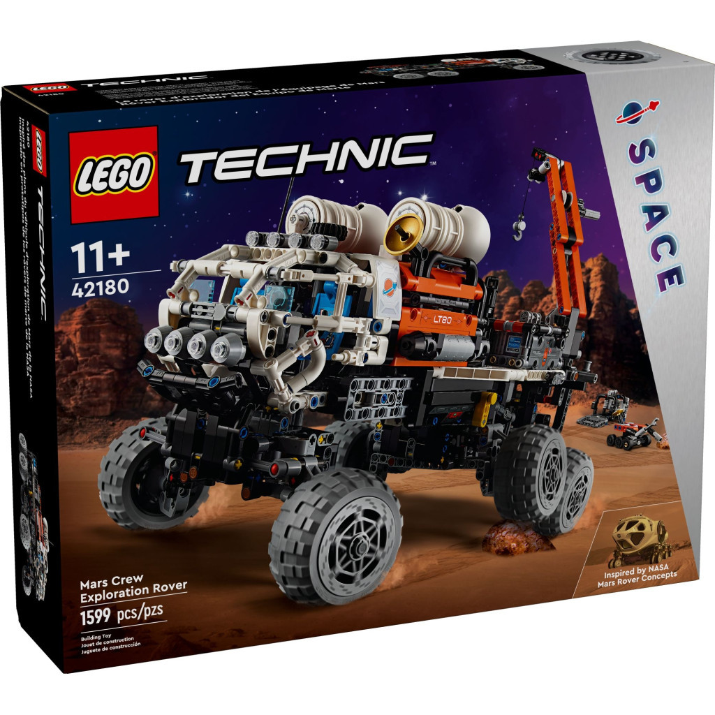 Конструктор LEGO Technic Марсохід команди дослідників 1599 деталей (42180) - зображення 1