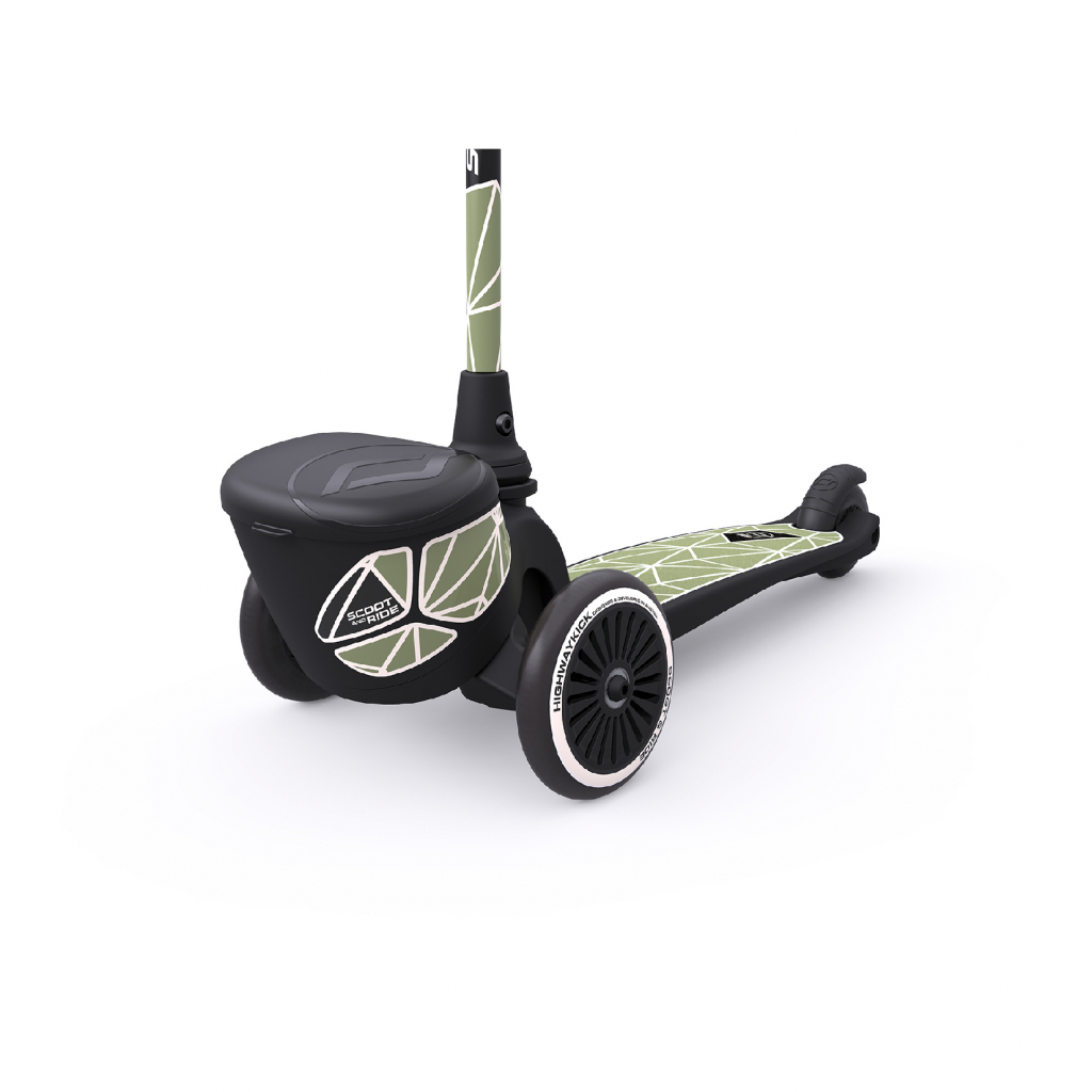 Самокат Scoot&Ride Highwaykick-2 зелений (SR-210201-GREENLINES) - зображення 2