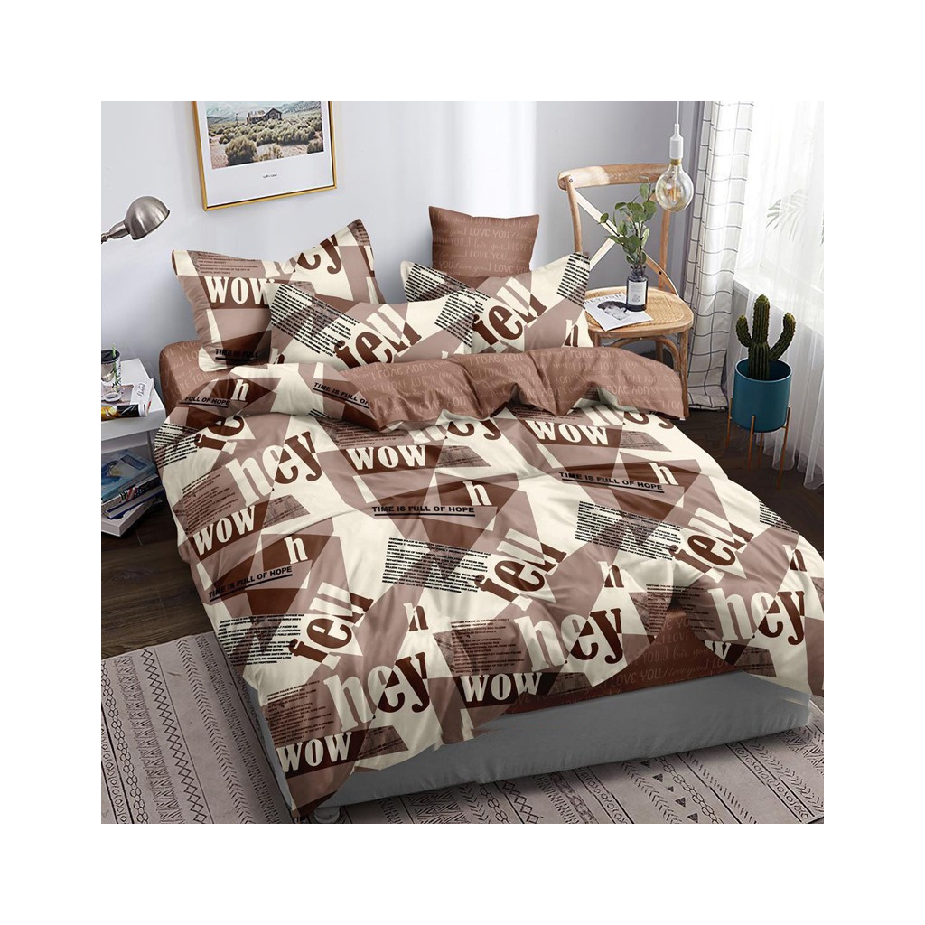 Постільна білизна MirSon Бязь 17-0534-1 Patsy 200х220 (2200004090436) - зображення 1