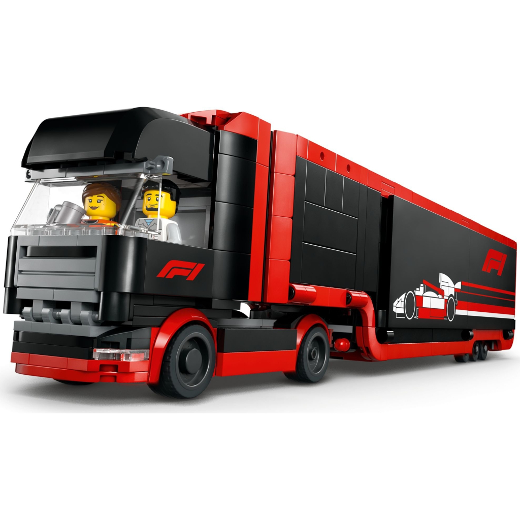 Конструктор LEGO City Вантажівка F1 з автомобілями RB20 та AMR24 (60445) - зображення 6