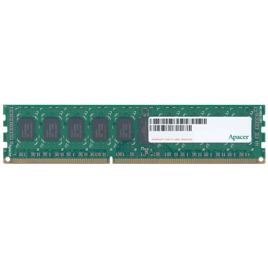 Модуль пам'яті для сервера DDR3 8GB ECC RDIMM 1600MHz 1Rx4 1.5/1.35V CL11 Apacer (75.CA3EA.G010B/M393B1G70QH0-YK0) - зображення 1