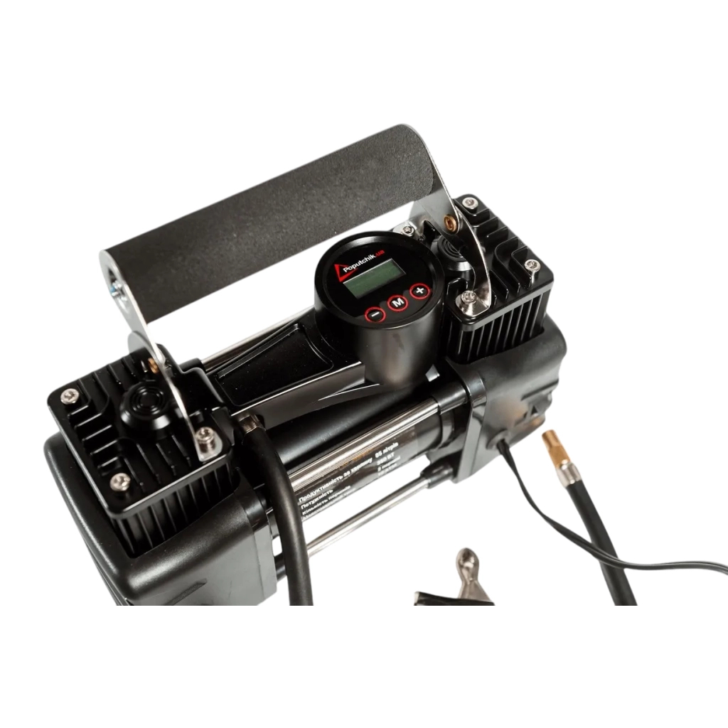 Автомобільний компресор Poputchik 85л/хв, 10 А (13-012-IS-D) - зображення 5