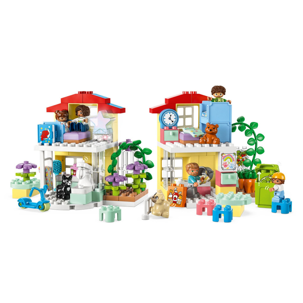 Конструктор LEGO DUPLO Сімейний будинок 3 в 1 218 деталей (10994) - зображення 4