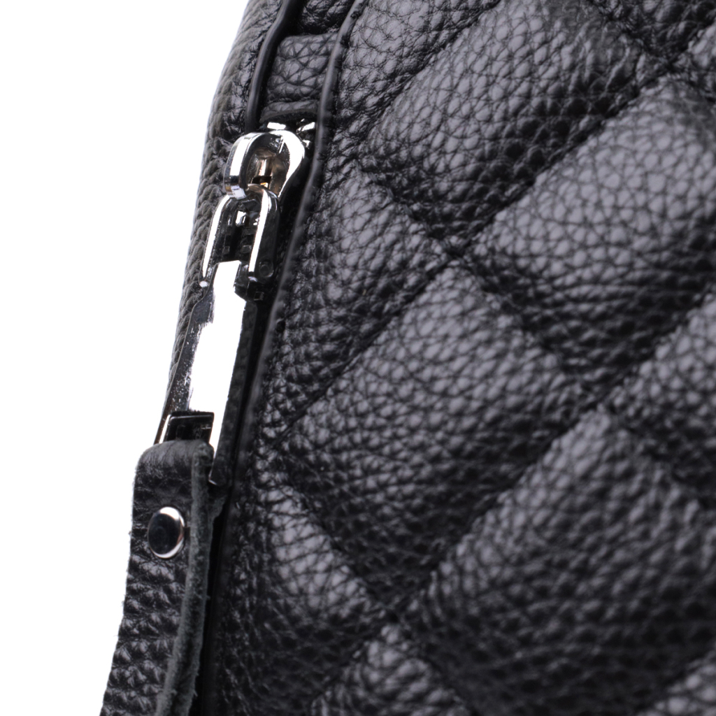 Сумка Vintage З натуральної шкіри Чорна (22667) - зображення 8