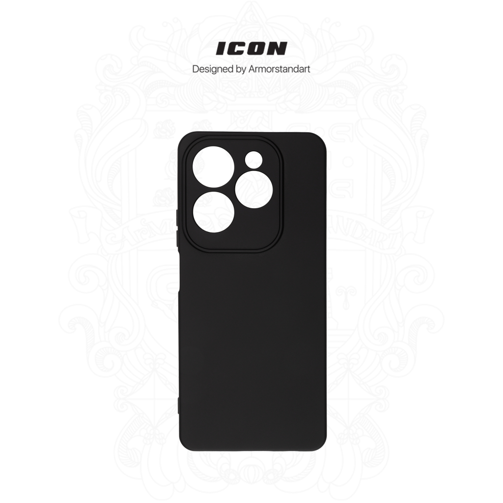 Чохол до мобільного телефона Armorstandart ICON Infinix Hot 40 Camera cover Black (ARM79055) - зображення 3