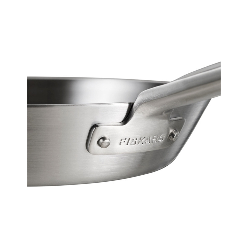 Сковорода Fiskars Вок Norden 28 см без покриття (1067630) - зображення 4