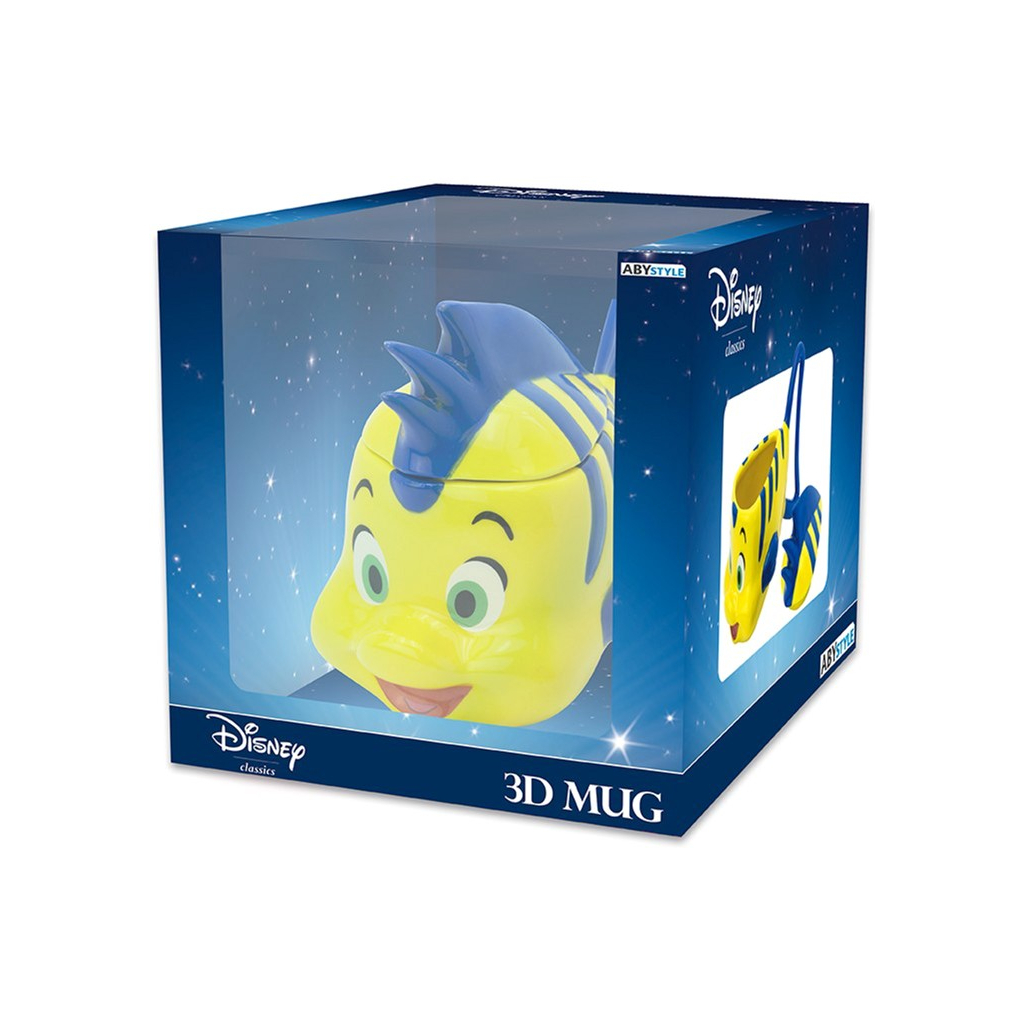 Чашка ABYstyle 3D Disney The Little Mermaid Flounder (ABYMUG564) - зображення 4