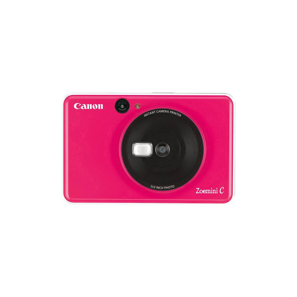 Камера миттєвого друку Canon ZOEMINI C CV123 Bubble Gum Pink (3884C005) - зображення 1