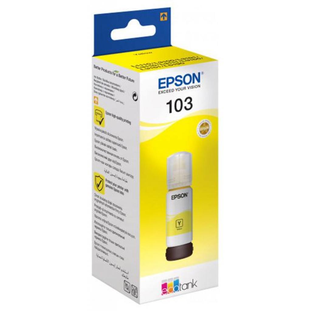 Контейнер з чорнилом Epson 103 yellow (C13T00S44A) - зображення 1