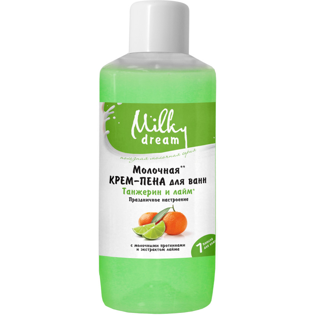 Піна для ванн Milky Dream Танжерин і лайм 1000 мл (4820205300257) - изображение 1