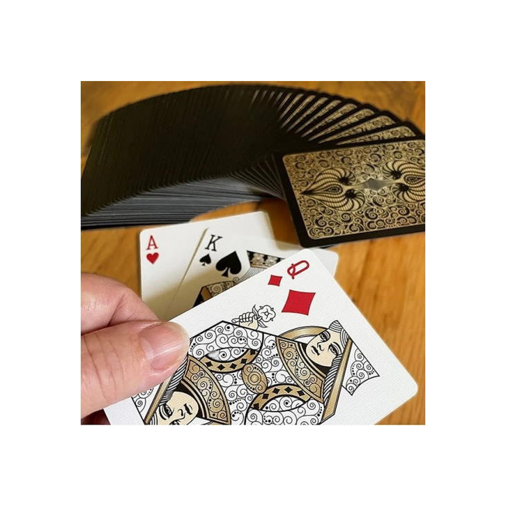 Гральні карти Bicycle Aureo (black) (09409b) - зображення 3