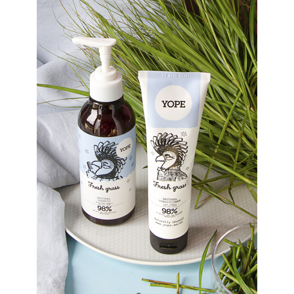 Кондиціонер для волосся Yope Fresh Grass 170 мл (5900168900318) - зображення 4