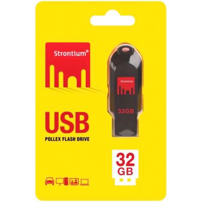 USB флеш накопичувач Strontium Flash 32GB POLLEX USB 2.0 (SR32GRDPOLLEX) - зображення 5