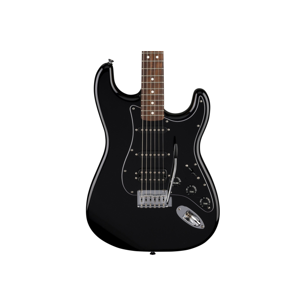 Електрогітара Fender Standard Stratocaster HSS LRL Black (301076) - зображення 3