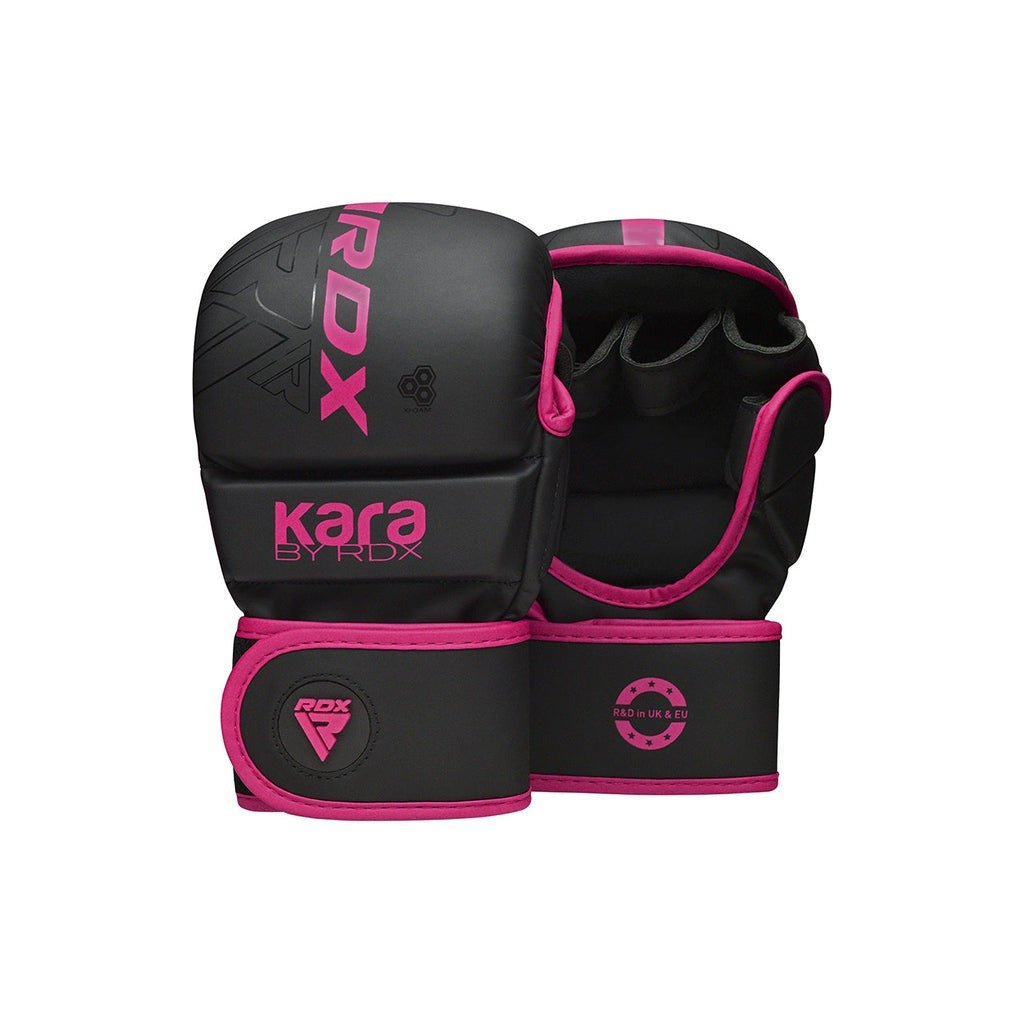 Рукавички для MMA RDX F6 Matte Pink Plus M/L (GSR-F6MP-M/L+) - зображення 2