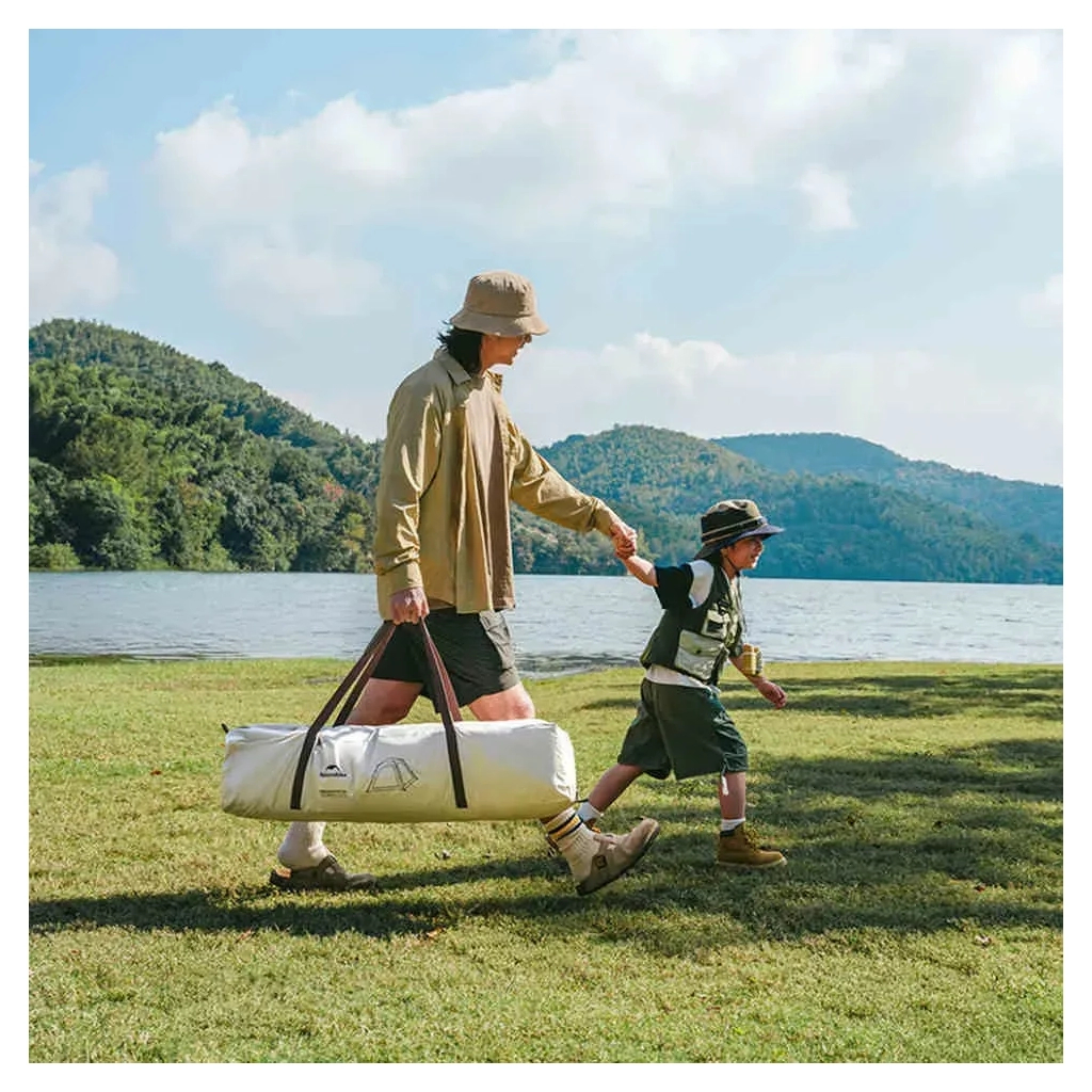 Намет Naturehike тримісний автоматичний Ango CNK2550WS010, L, коричневий (6975641888000) - зображення 4