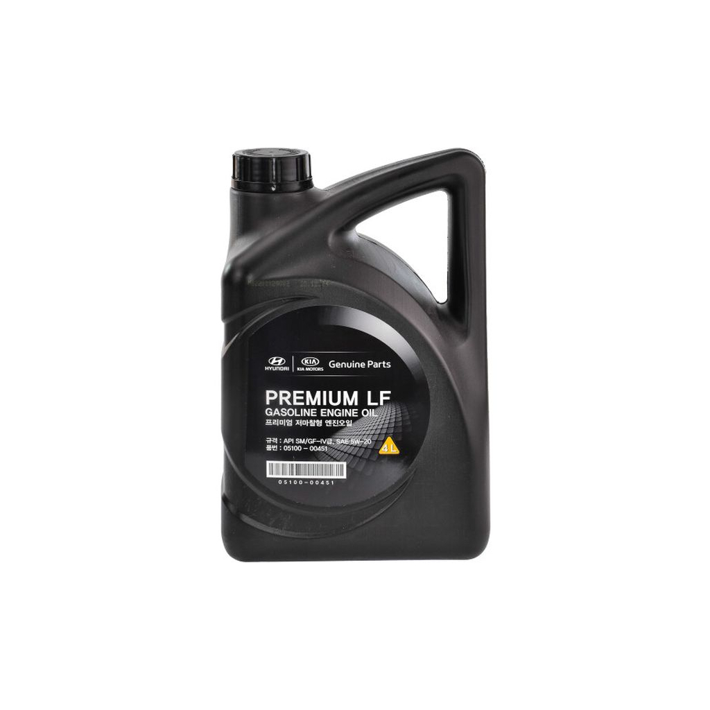 Моторна олива Hyundai Premium LF Gasoline 5w20 4л (0510000451) - зображення 1