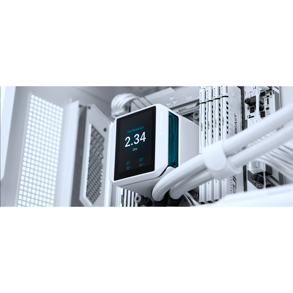 Система рідинного охолодження Deepcool Mystique 360 White (R-LX360-WHDSNMP-G-1) - зображення 7