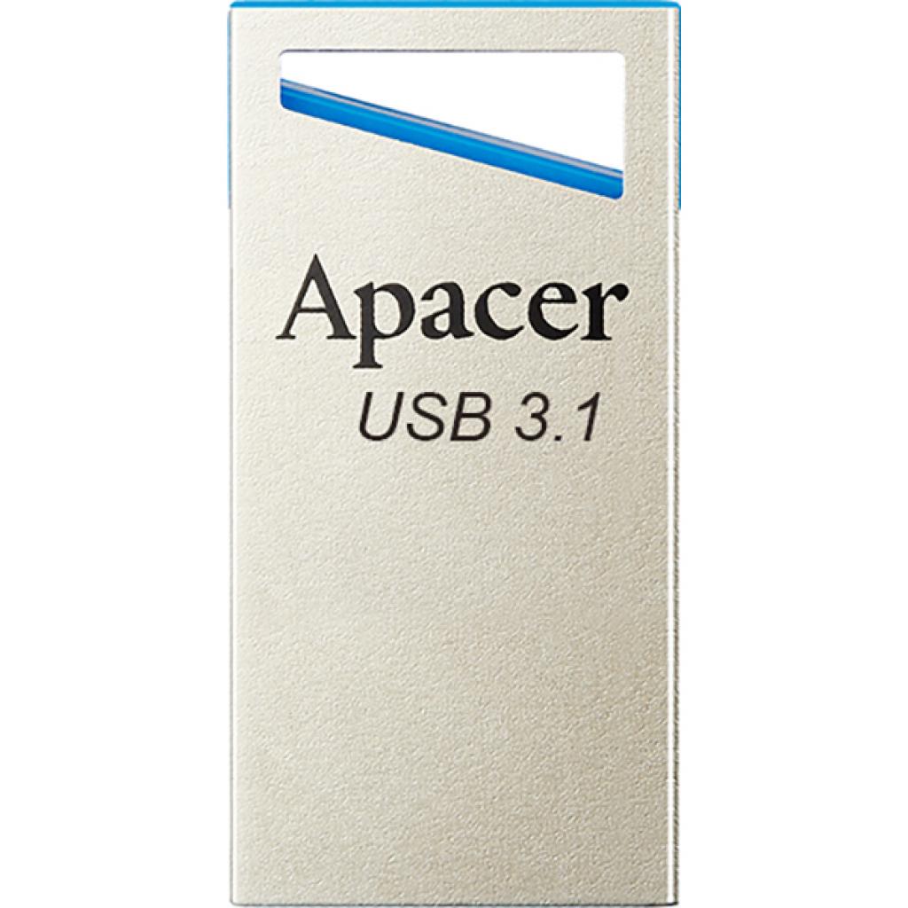 USB флеш накопичувач Apacer 128GB AH155 Blue USB 3.1 (AP128GAH155U-1) - зображення 1