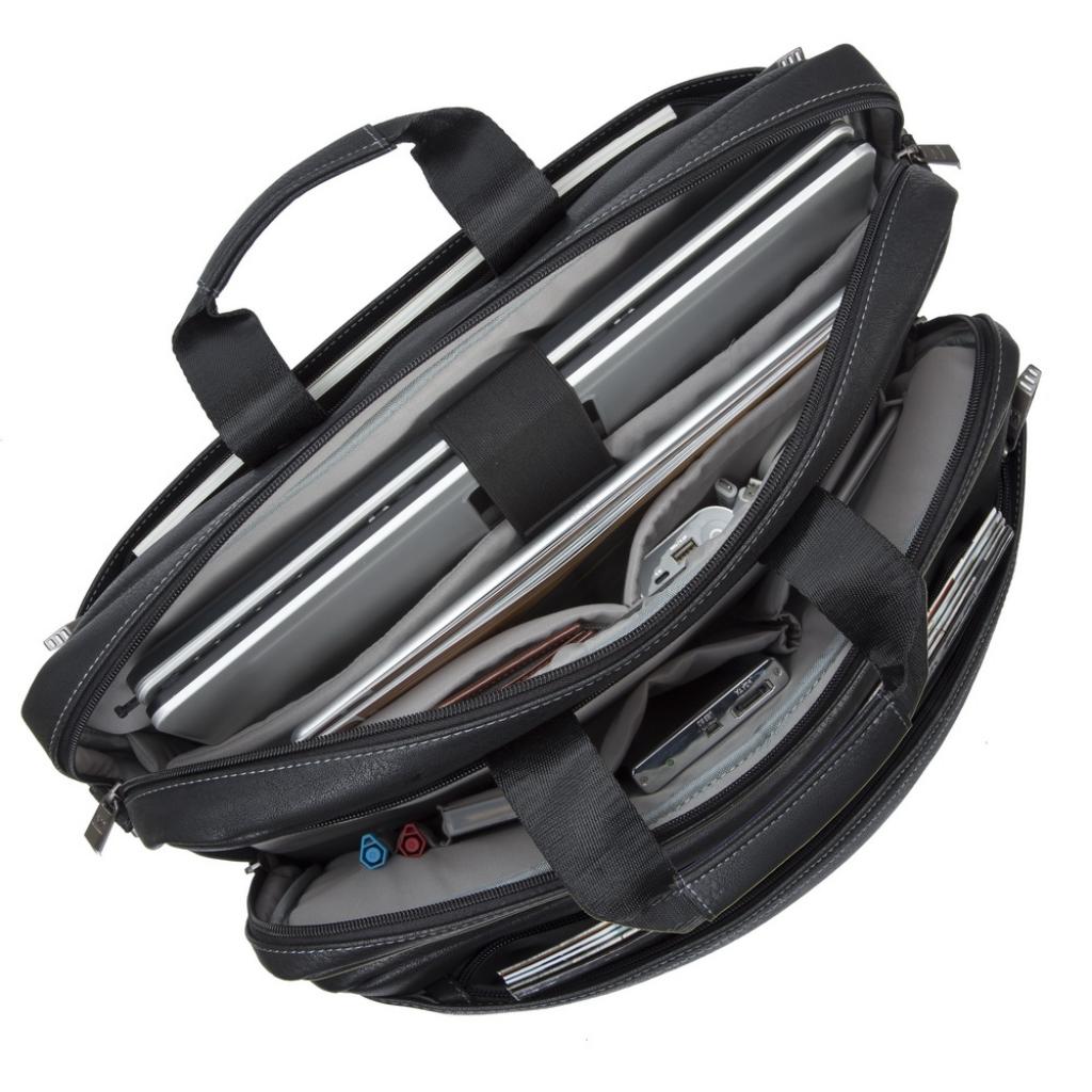 Сумка для ноутбука RivaCase 16" 8940 PU Black - зображення 4