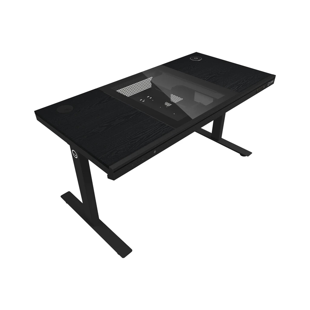 Комп'ютерний стіл Lorgar ELITE 90W Wood Black (LRG-DE90W) - изображение 3