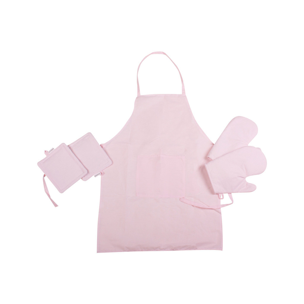 Фартух MirSon Набір 11-2409 Elma бязь дві прихватки + дві рукавички-прихватки + фартух (2200006752639) - изображение 1