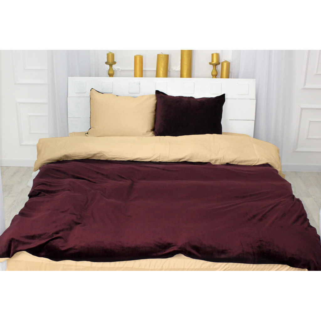 Постільна білизна MirSon Велюр Winter Delicate 28-0058 Eustoma King Size (2200004032818) - зображення 3